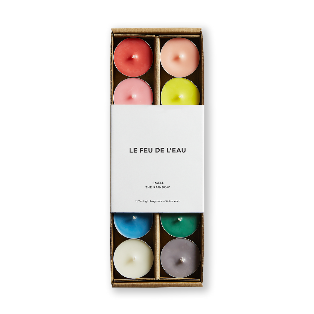 LE FEU DE L’EAU - Scented Rainbow Tea Light Candles